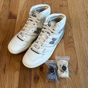 New Balance x ALD 650 White and Grey Size 10.5